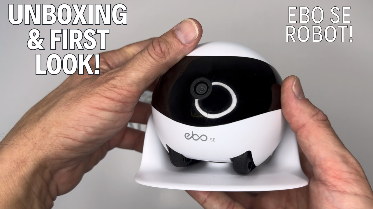 Watch Unboxing, First Impressions & Set Up - Enabot Ebo SE on