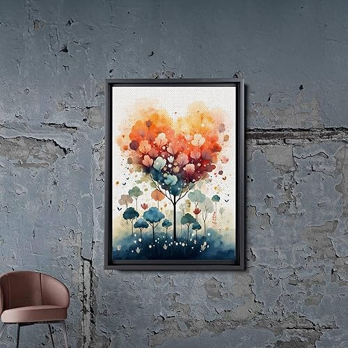 Miniatura 2 de Boho Nursery Wall, Rainbow Wall Decor Prints Art, Heart Art prints, Toddler Bedroom Bathroom Room Playroom Classroom Cute Modern Boho Print