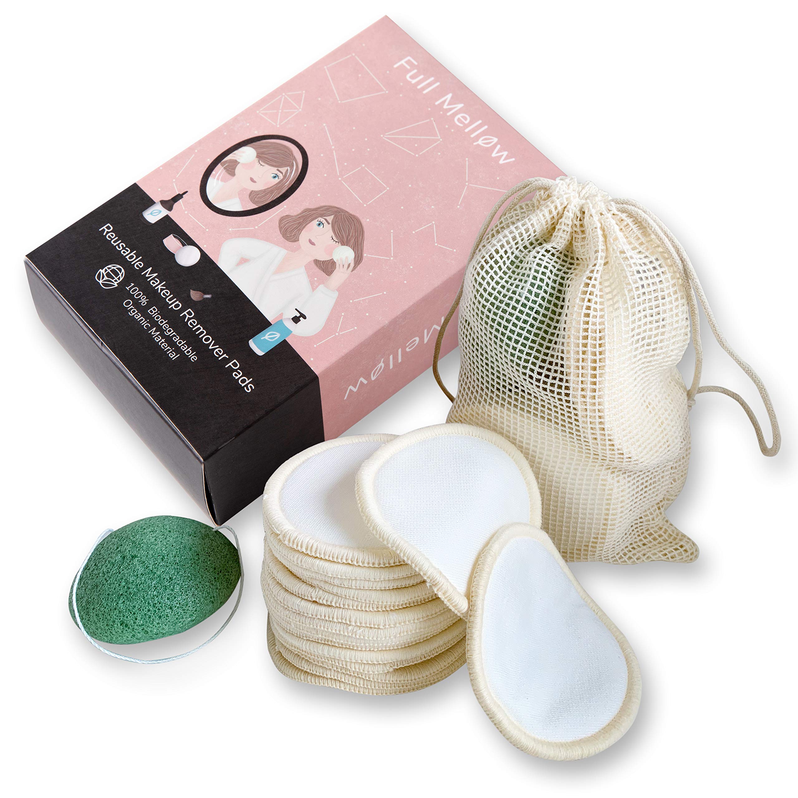 Cotton Rounds – Dischetti Di Cotone Per Viso 100% Cotone, Morbidi E Assorbenti, Doppia Consistenza,  Pezzi