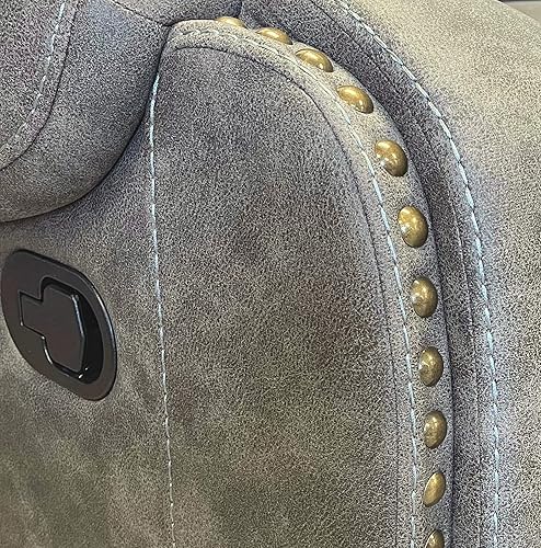 Miniatura 6 de Sunset Trading Calvin - Juego de 3 piezas para sala de estar sofá sillón reclinable y sofá de dos plazas con soportes para consola de almacenamiento