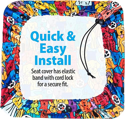 Miniatura 61 de Top Glides Fundas universales para asiento y respaldo de andador con ruedas (gatos) Gatos,Butterflies,Flags,Isla,Peace,Púrpura,Rojo