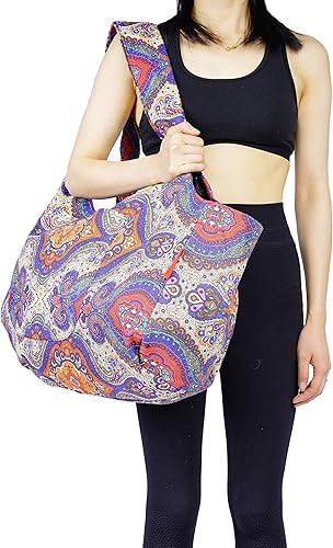 Miniatura 6 de Aozora Yoga Mat Bag Large Yoga Mat Tote Sling Carrier with Pockets Fits Mats with Multi-Functional Storage Pockets Light and Durable