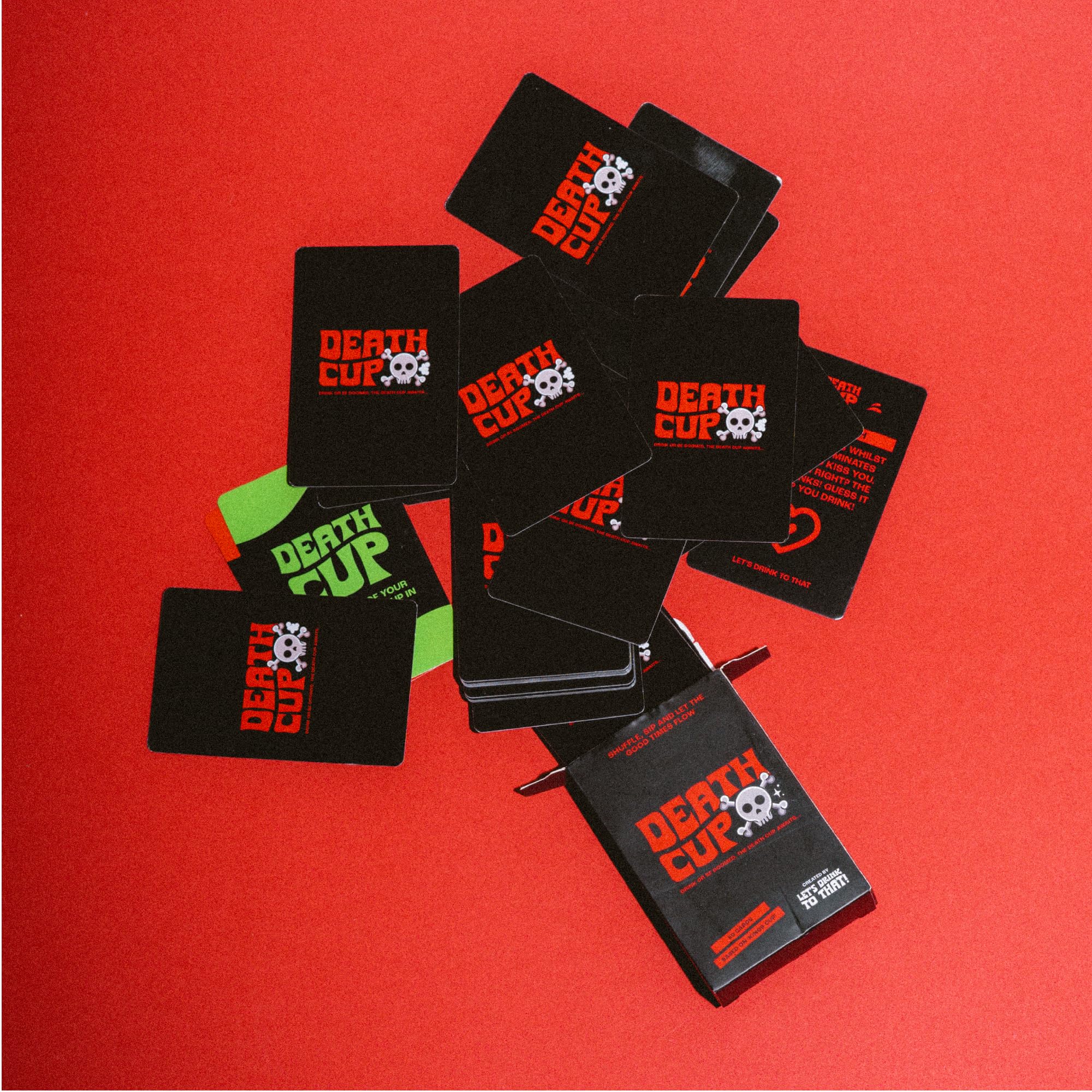 SLSK Games Trompe Ou Trinque ! – Jeu De Fête Adultes 18+ – 100 Cartes De Défis, Mensonges Et Alcools – Soirées Inoubliables, Idéal Pour Groupes D'Amis