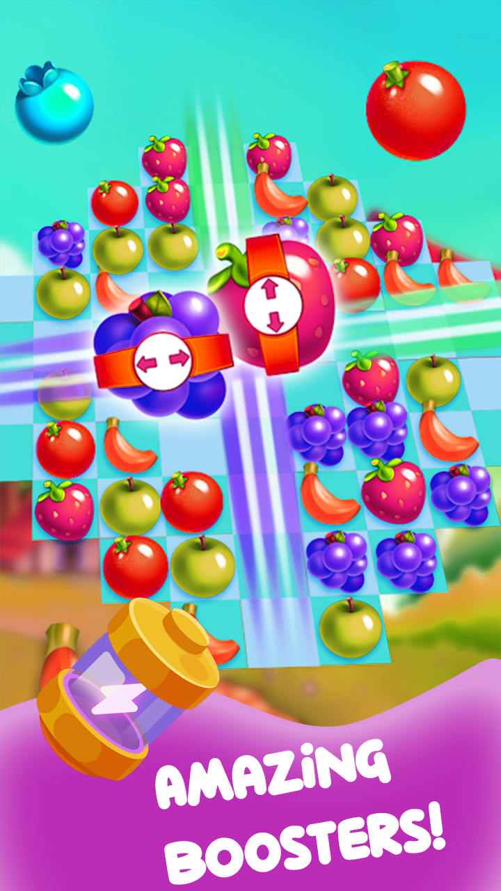 Match 3 game farm Puzzle New fruit Adventure for free App on Amazon