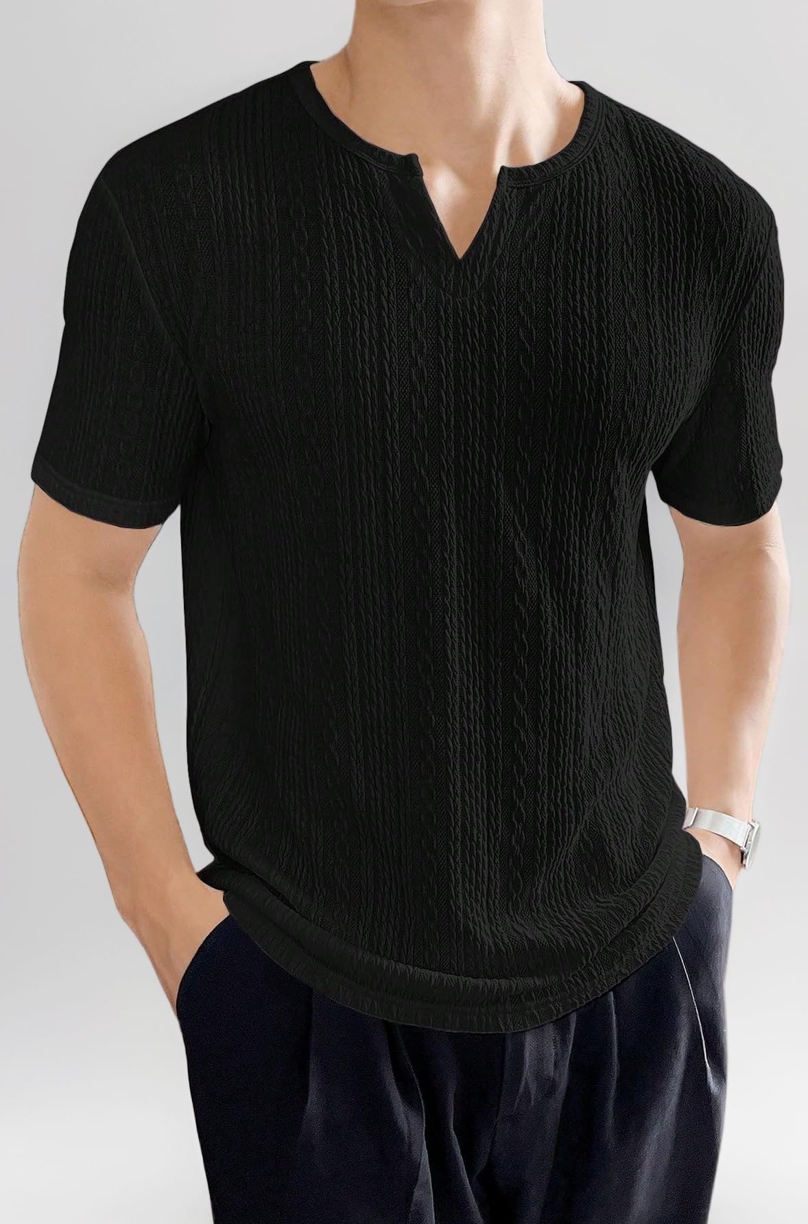Men's Regular Fit Crew Neck Tees (2016)