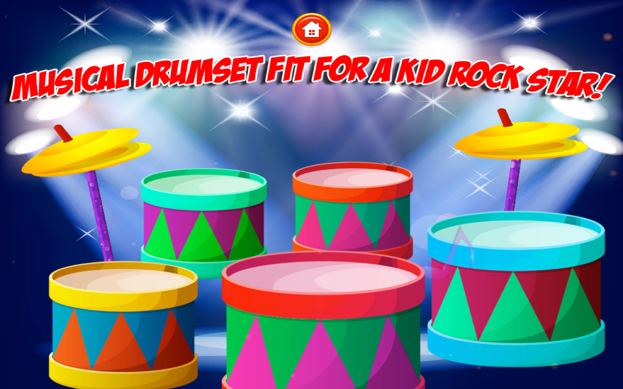 Kids Piano & Drums Musical Band & Rock Games