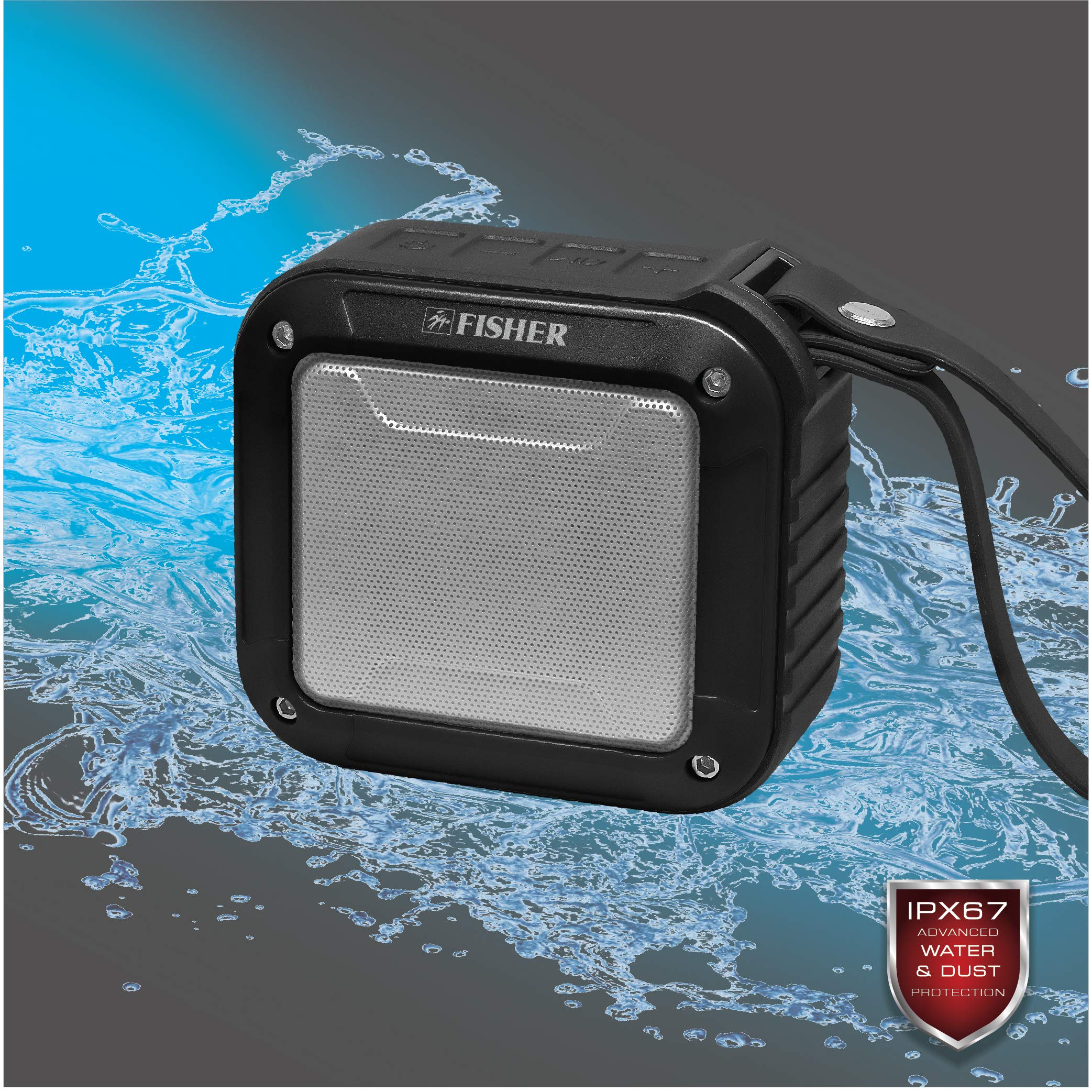 fisher waterproof speaker
