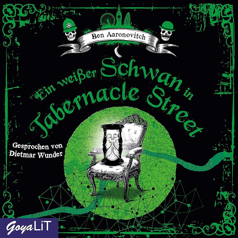 Carousel Item: Ein weißer Schwan in Tabernacle Street