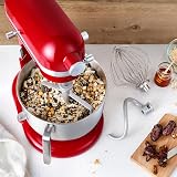 KitchenAid Robot Pâtissier Professionnel 6.6L Relevage Bol, Engrenages Tout Métal, 11 Vitesses, Démarrage Progressif, Protection Surchauffe, Rouge Empire - 4
