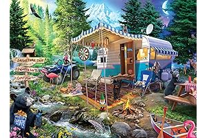 Buffalo Games Mountain Retreat 1000 Piece Jigsaw Puzzle