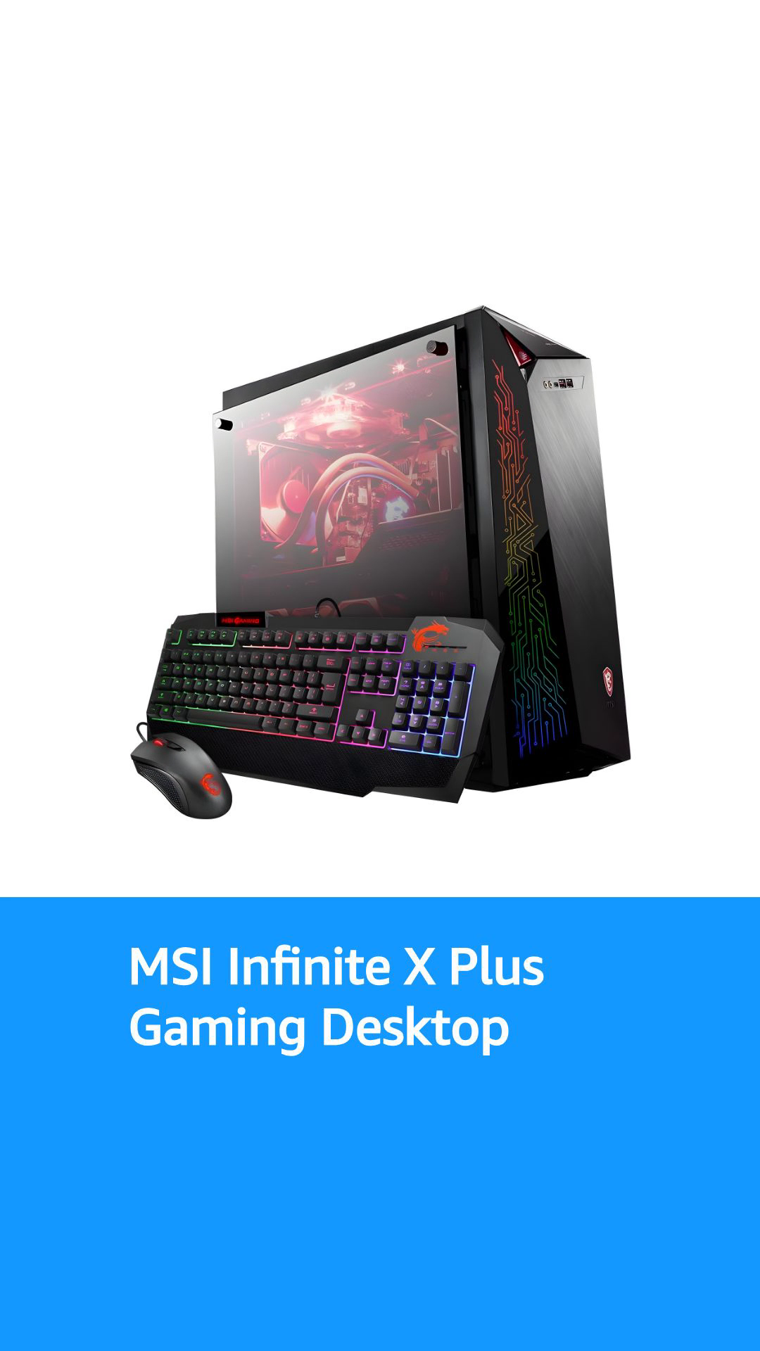 MSI Infinite X Plus 9SF-270US Enthusiast Gaming Desktop GeForce