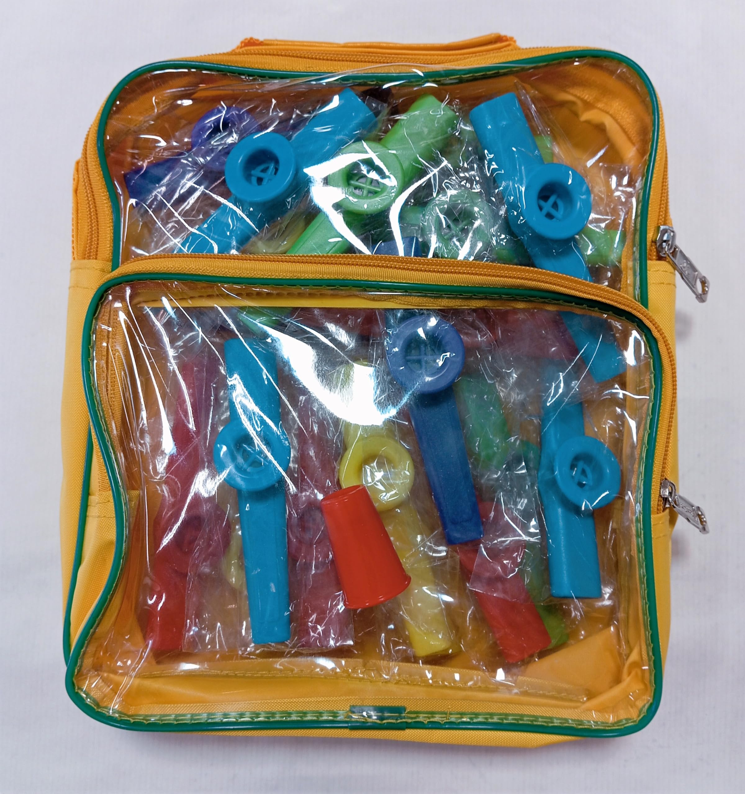 Kazoo 20 unidades con silbato sirena, excelente sonoridad y resistentes en mochila