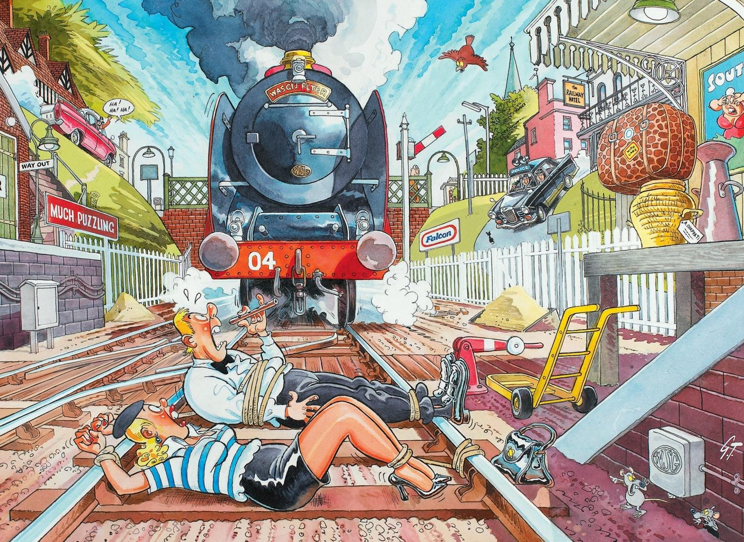 Amazon.co.jp: ジャンボ (Jumbo) 1000ピース ジグソーパズル