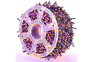 164FT 500 LED Halloween Lights, Waterproof Plug in String Lights for Indoor & Outdoor