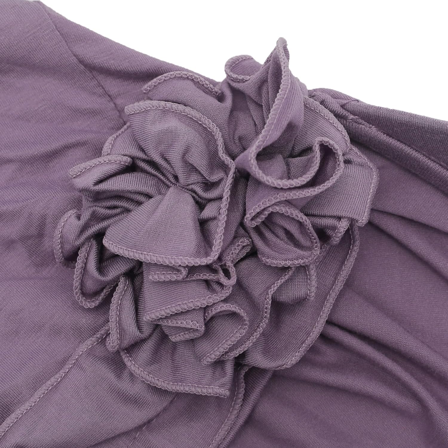 Women Chemo Beanie with Brim Visor Summer Floral Head Wraps - Image 7