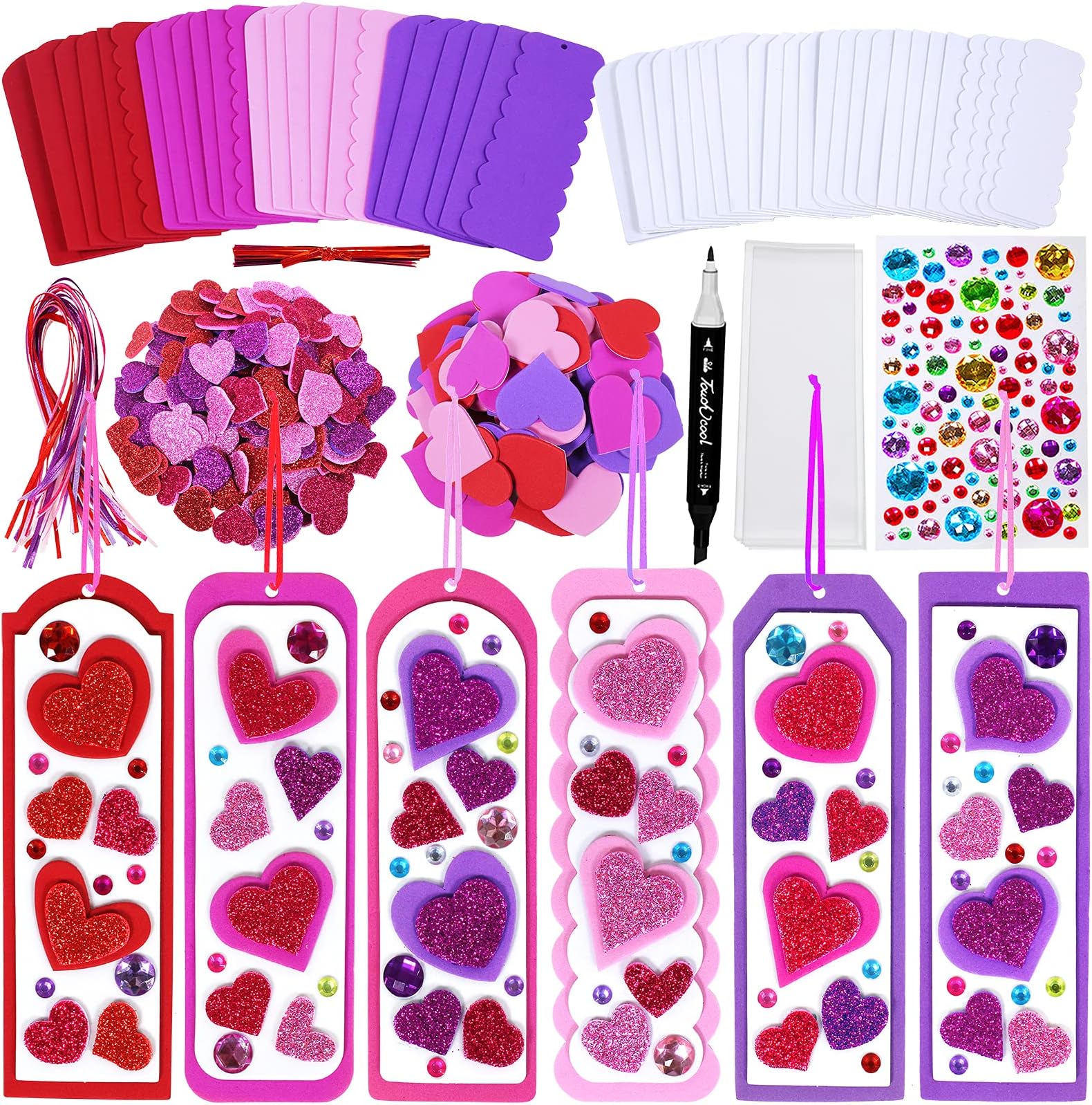 DIY Foam Bookmarks Craft Kit