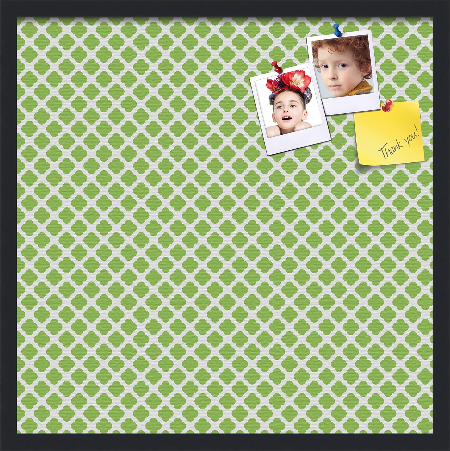 PinPix Decorative pin Cork Bulletin Board Made from Canvas