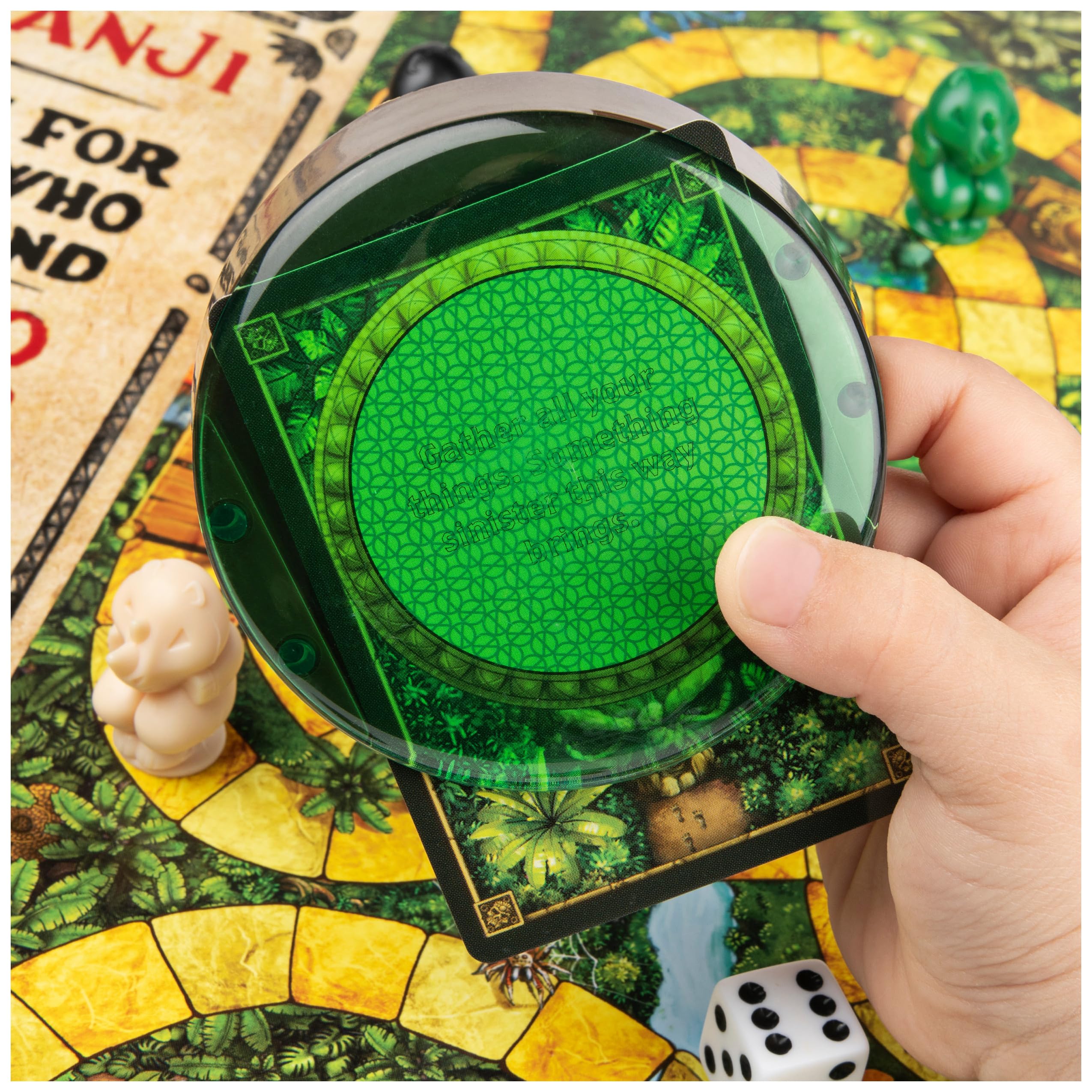 Jumanji: el Juego, clásico Juego de Mesa de Aventuras para familias y niños a Partir de 8 años