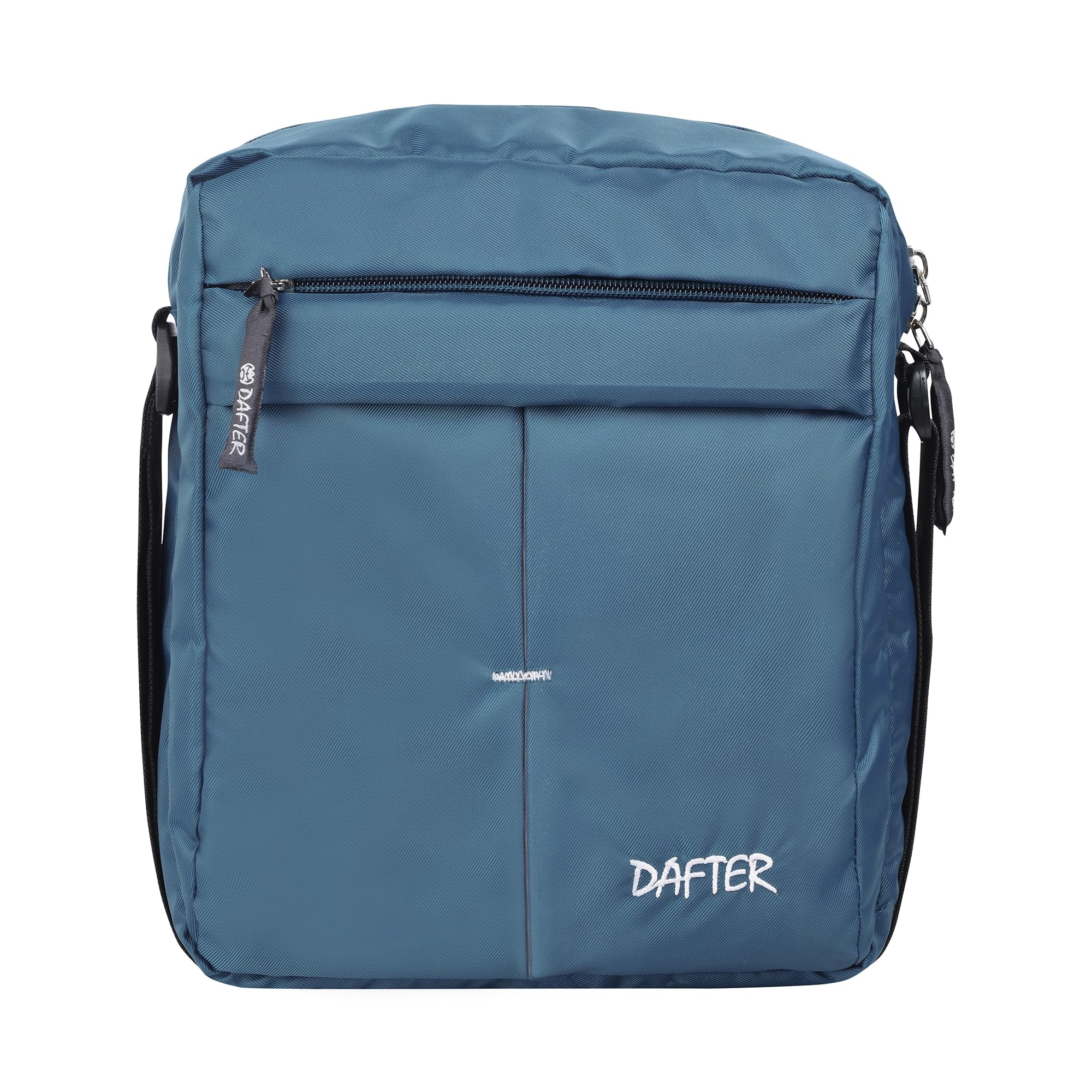 DAFTER Nylon Sling Bag: Stylish 3-Compartment Design with Adjustable Strap for Ultimate Convenience - C. Green (29x25x10 Cm) (B0CT3MXZSB) Amazon Price History, Amazon Price Tracker