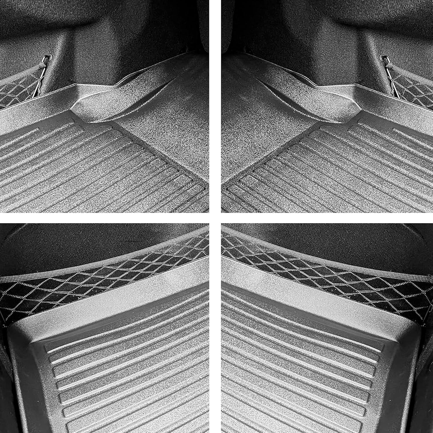 Premium Cargo Liner for Mercedes-Benz C Class Sedan 2008-2014 - Custom Fit Car Trunk Mat - All-Season Black Cargo Mat - 3D Shaped Laser Measured Trunk Liners for Mercedes-Benz C Class.