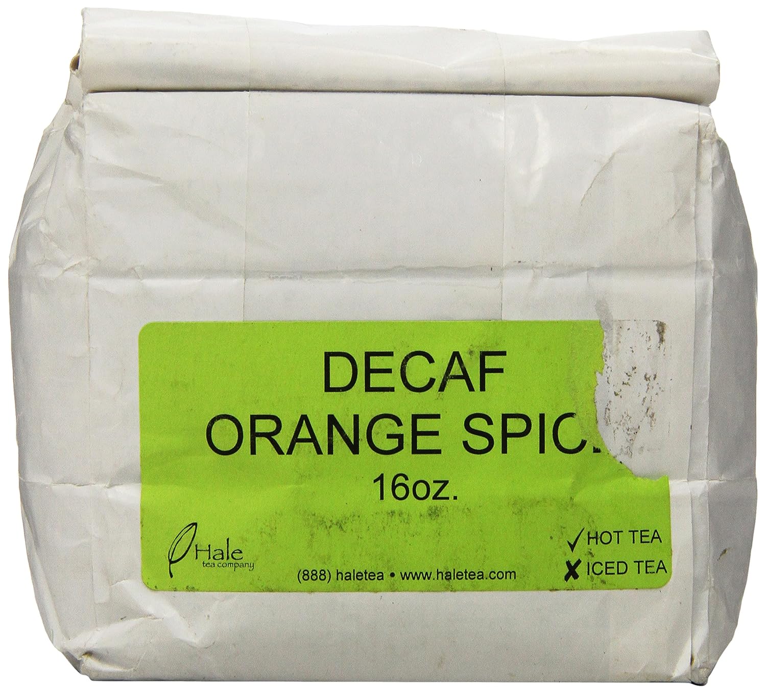 Amazon.com : Hale Tea Black Tea, Decaf Orange Spice, 16-Ounce : Grocery ...