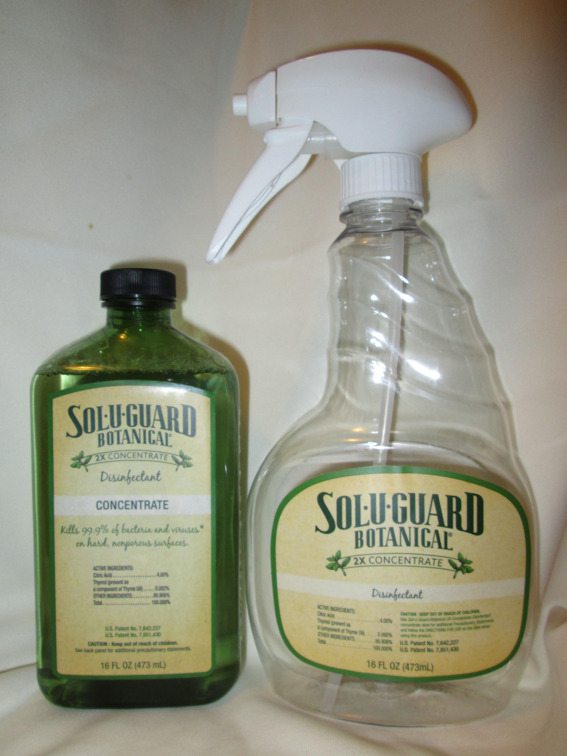 Melaleuca Sol-U-Guard Botanical 2x Disinfectant with Spray Bottle