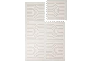 Toddlekind Playmat - Premium 4ft x 6ft Foam Playmat for Babies and Toddlers