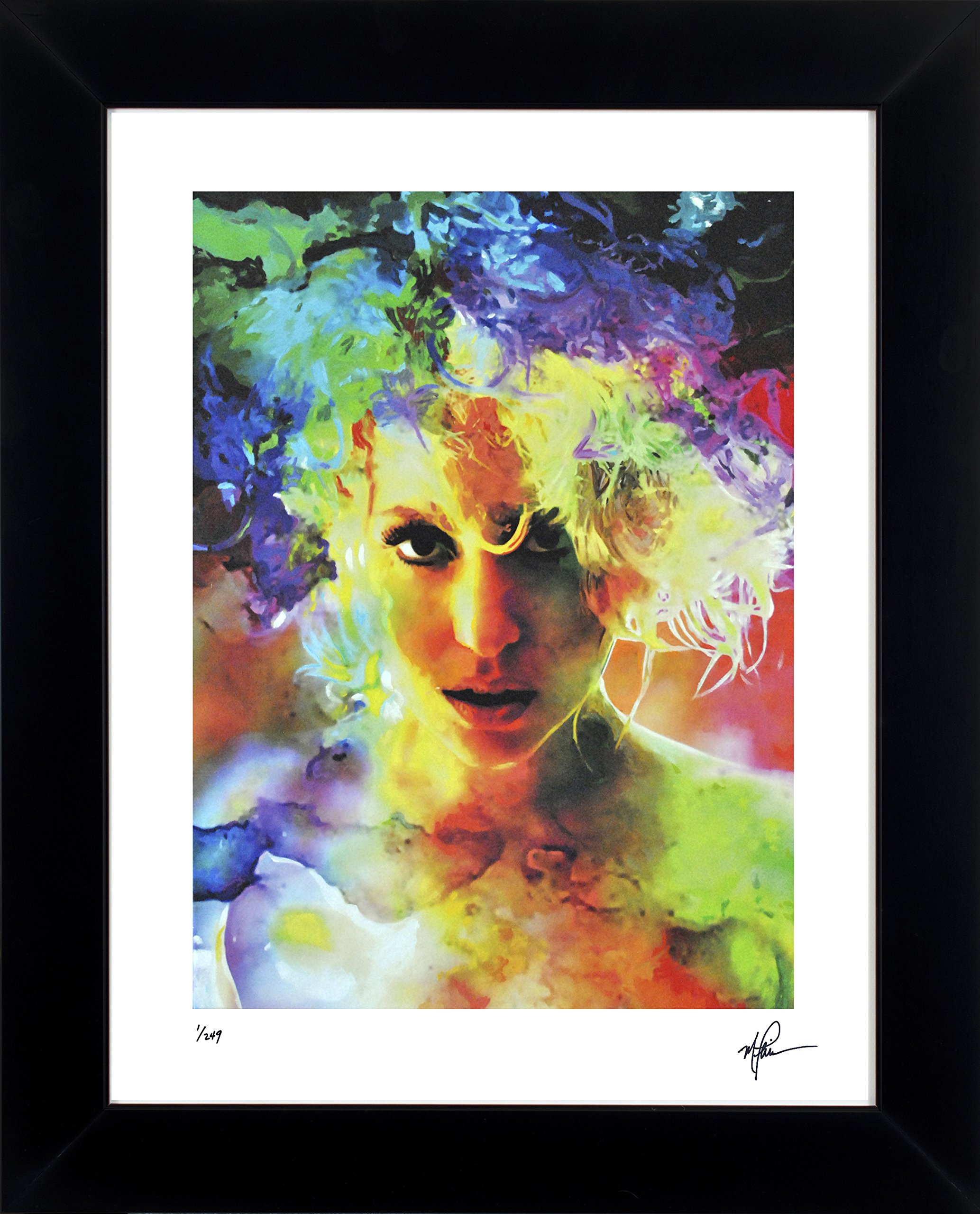 Mark Lewis Art Lady Gaga print 21 x 25 lgs1