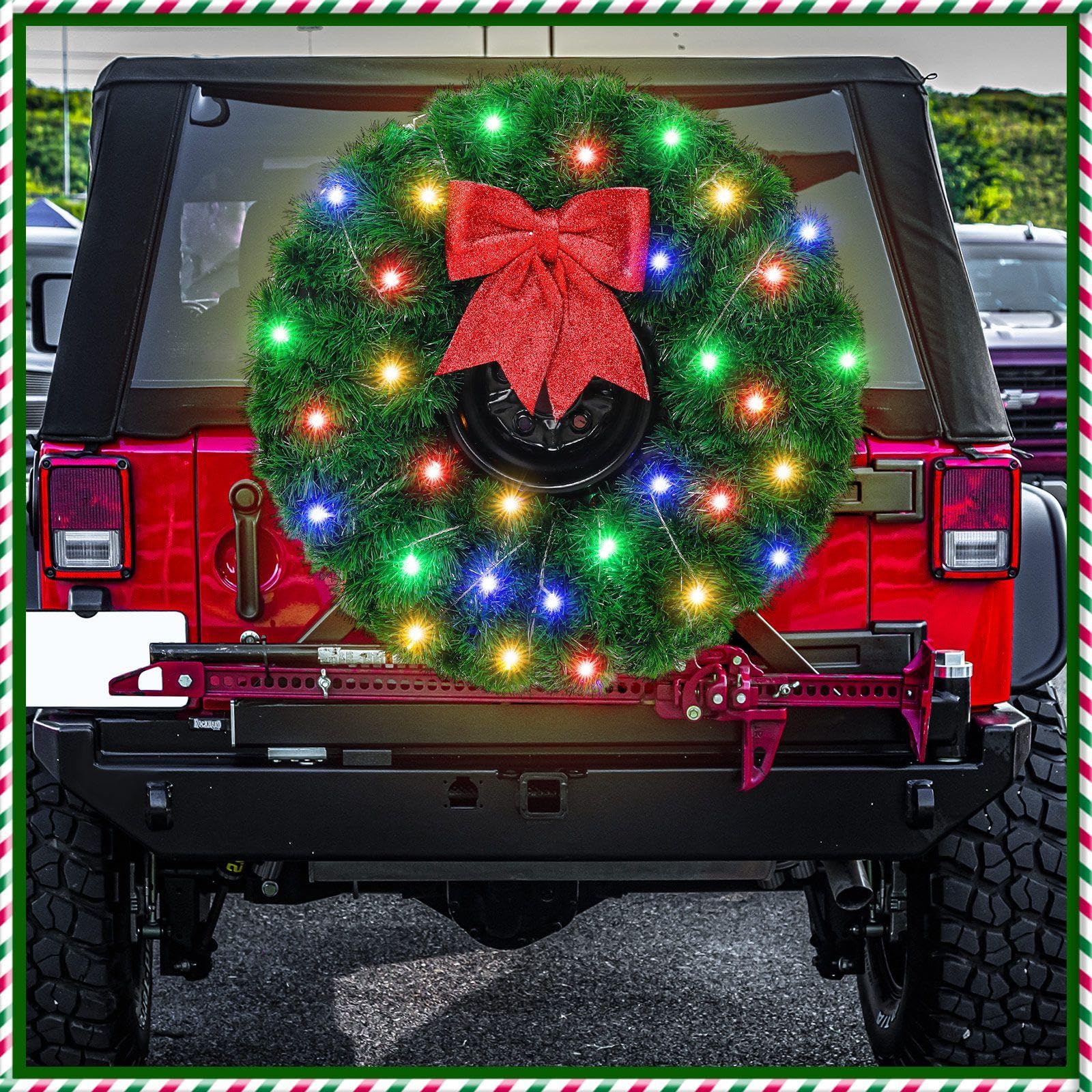 How To Put Christmas Lights On Jeep Tire: Easy Festive Decorating Tips