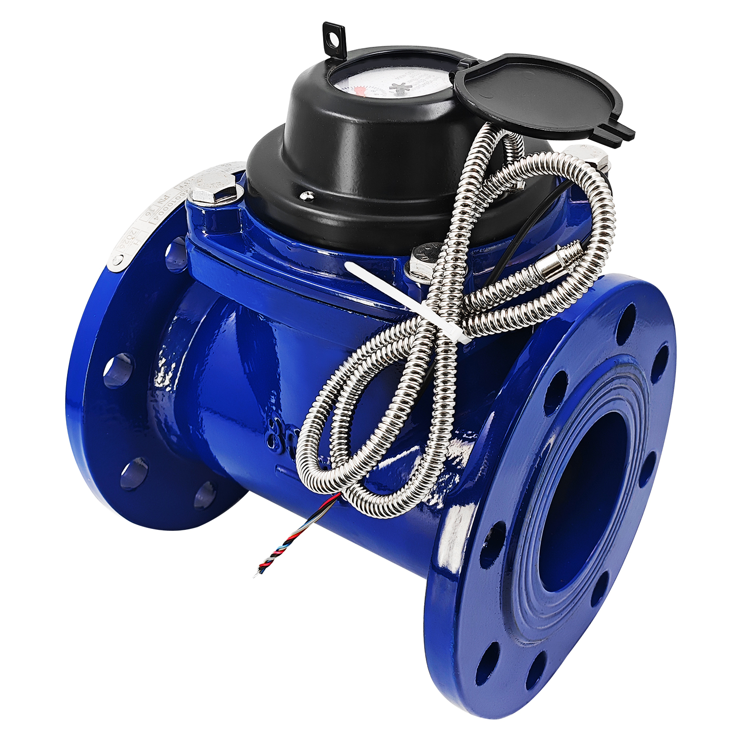 Image of 3'' Water Meter Fits for Woltmann Helix Water Meter Pulse Output Flanged