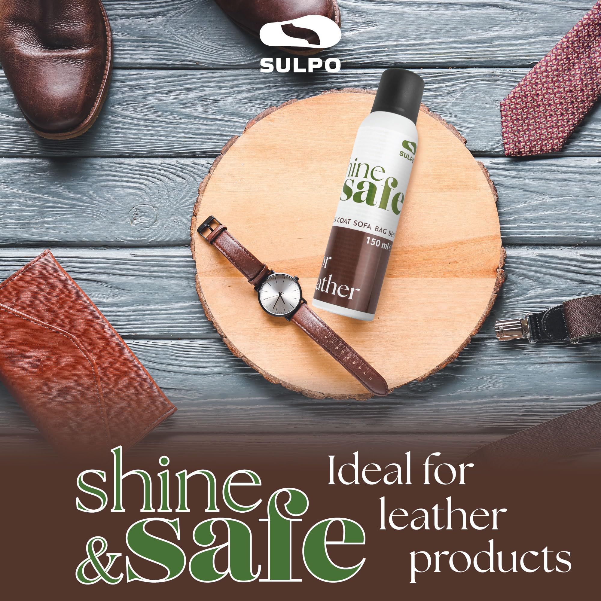 Image secondaire de Lot de 2 Produits de Brillance pour Cuir - Soin et Hydratant Universel