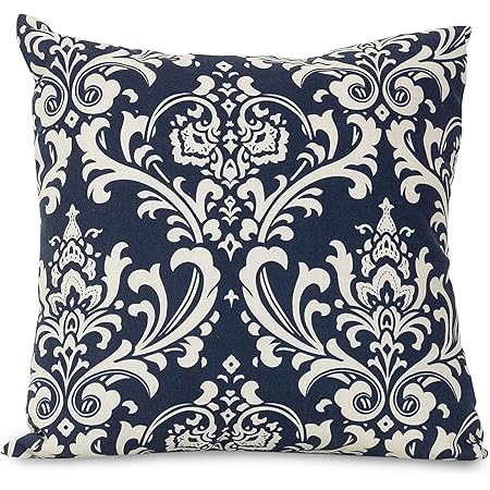 large navy pillows
