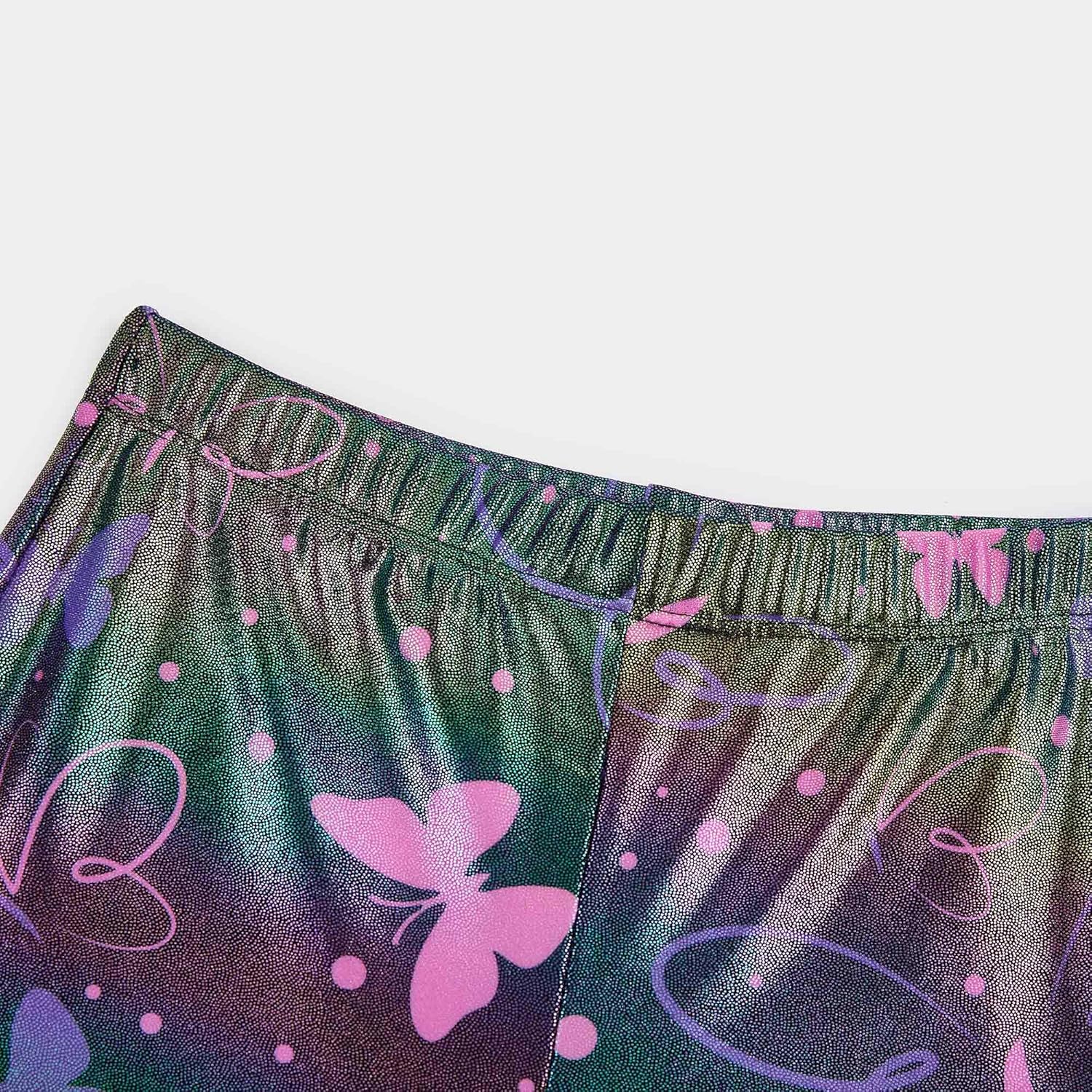 Gymnastics Leotards for Girls Long Sleeve Kids Tumbling Gymnastic Outfit Clothes with Shorts Storage Bag - Image 6