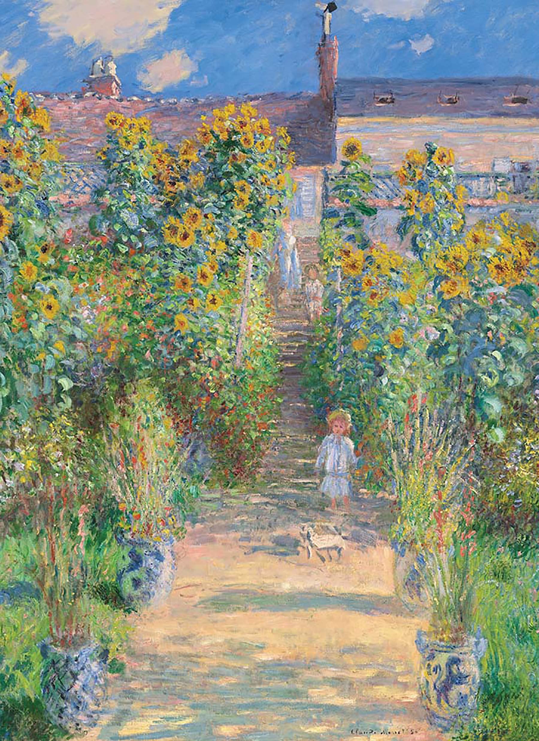 The Artist's Garden at Vetheuil Notebook by Claude Monet (Notebook / blank book)