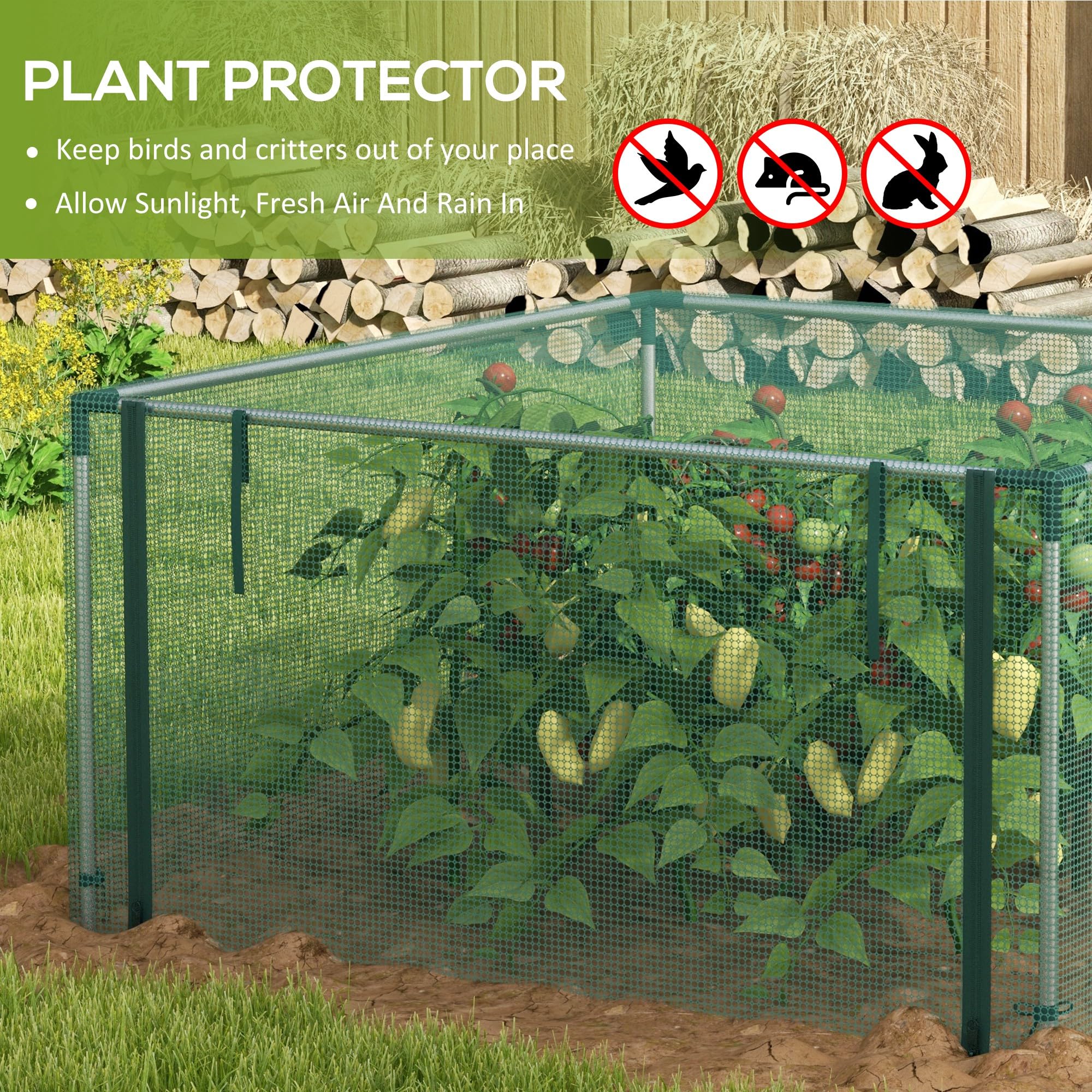 Lot De 3 Housses En Maille Pour Fûts De Pluie, Pour Protéger Les Moustiques Et Les Débris De L
