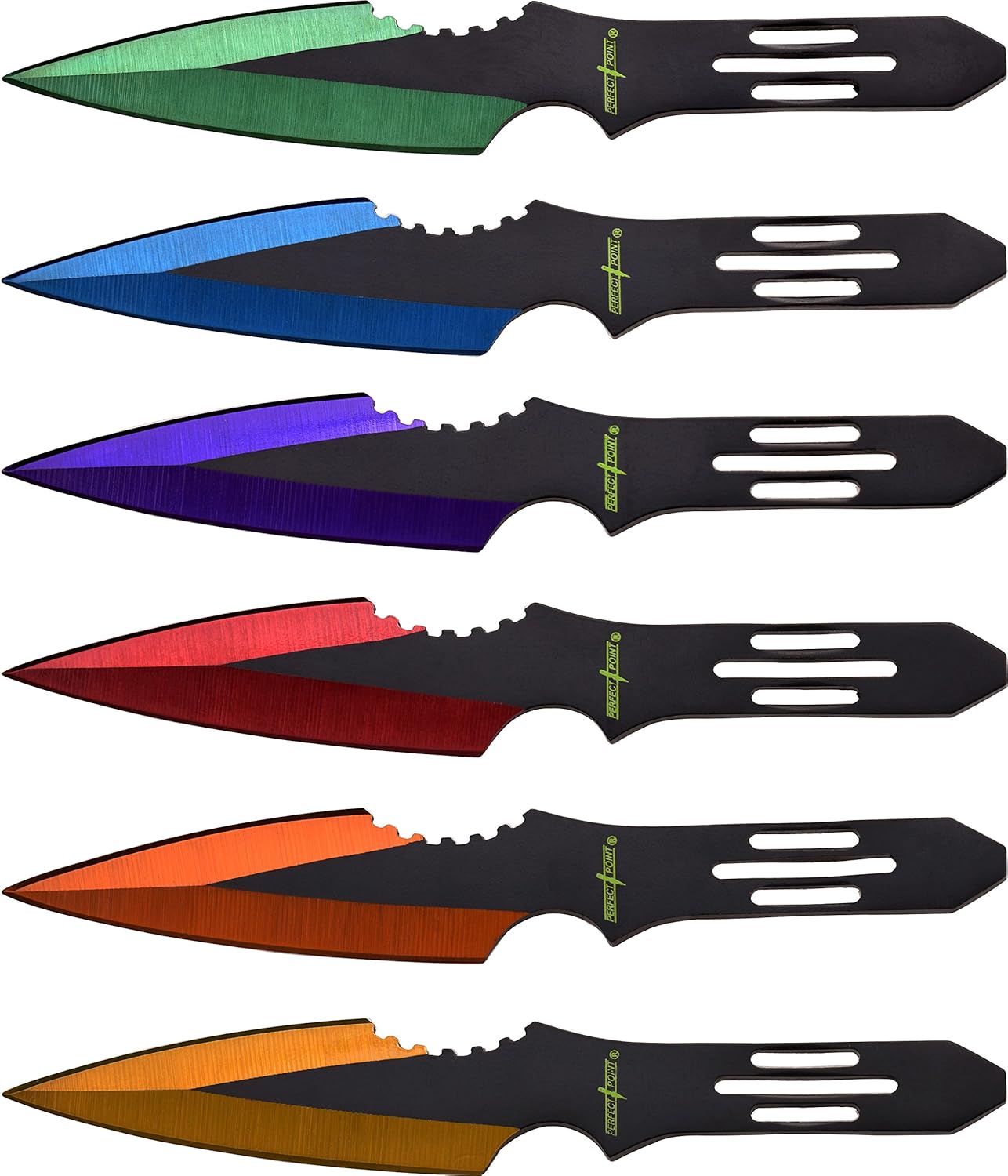 Throwing Knives – Set of Throwers, Stainless Steel Handles