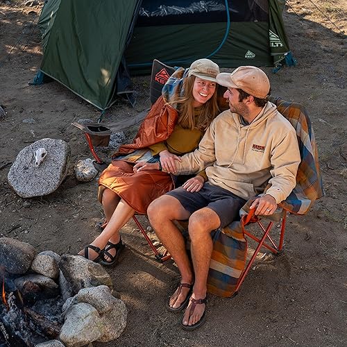 Vista 2 de Kelty Muebles de campamento de dos plazas, talla única, sombra oscura Dark Shadow / Midnight Navy