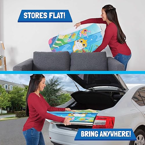 Vista 10 de WowWee Pop2Play Sunny Slide - Tobogán para niños para interiores, de cartón plegable duradero y ecológico