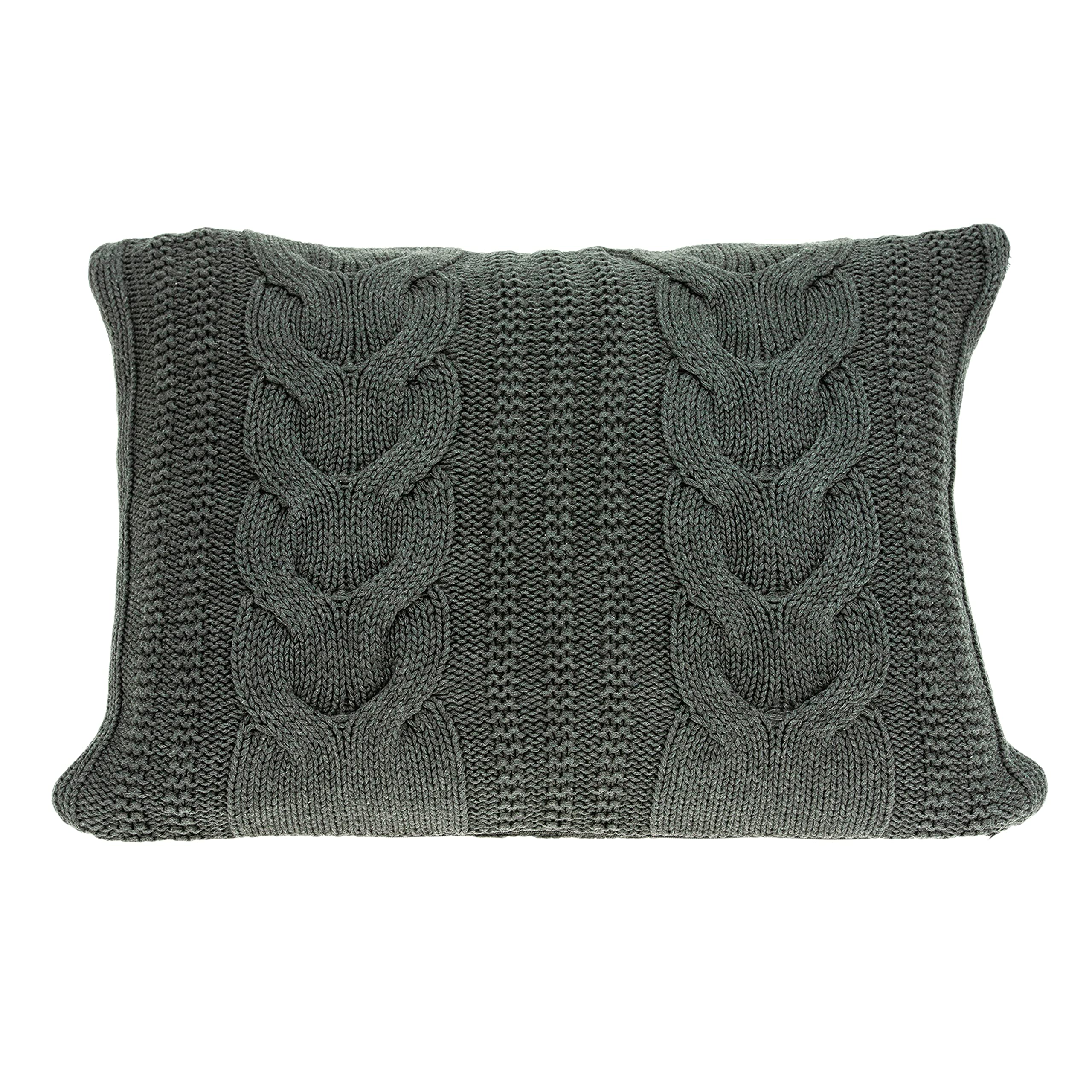 Parkland Collection Makka Gray Throw Pillow