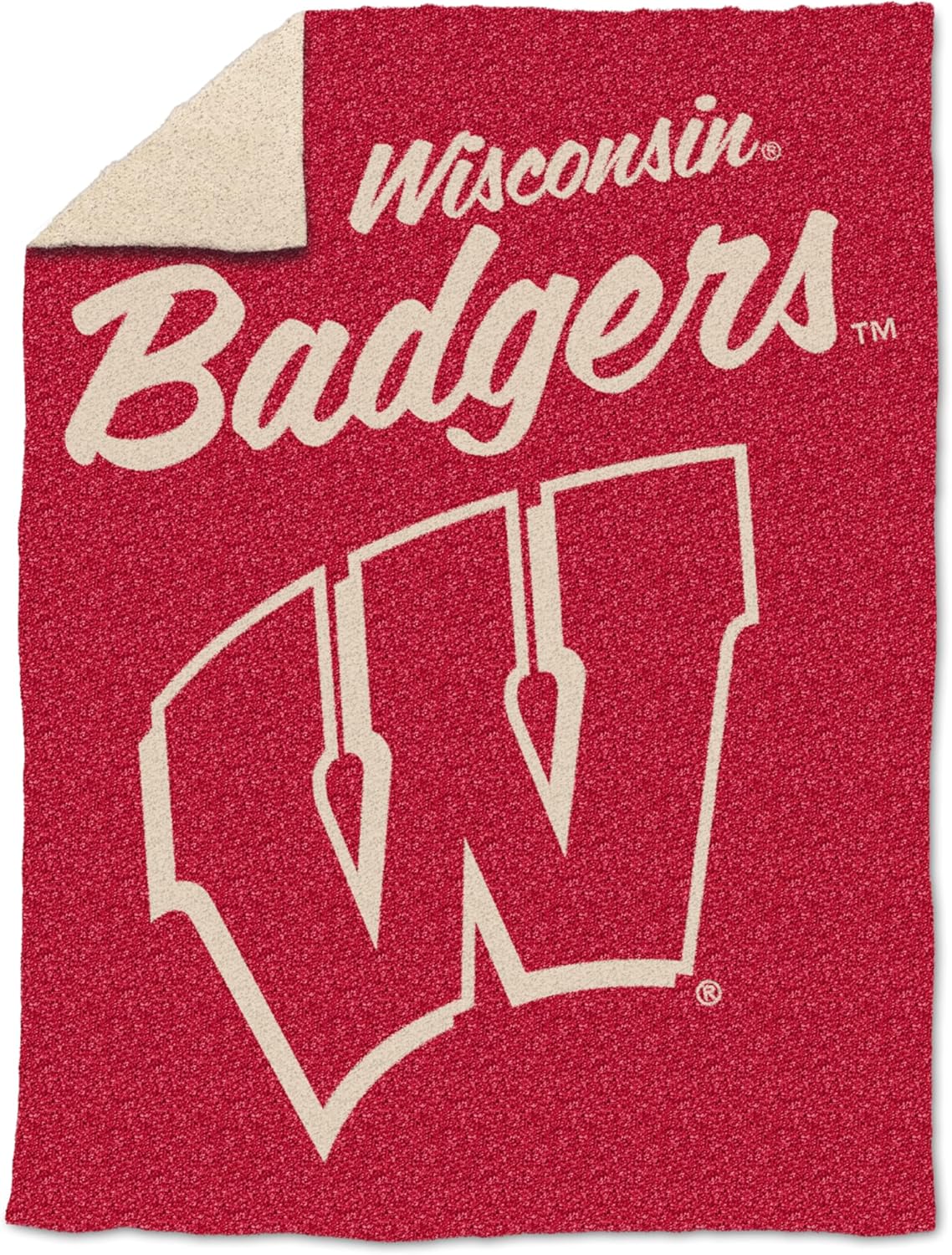 FANMATS NCAA XL Luxe Dreams Throw Blanket – 60" x 80" Size | Team Color & Reversible | Polyester Material