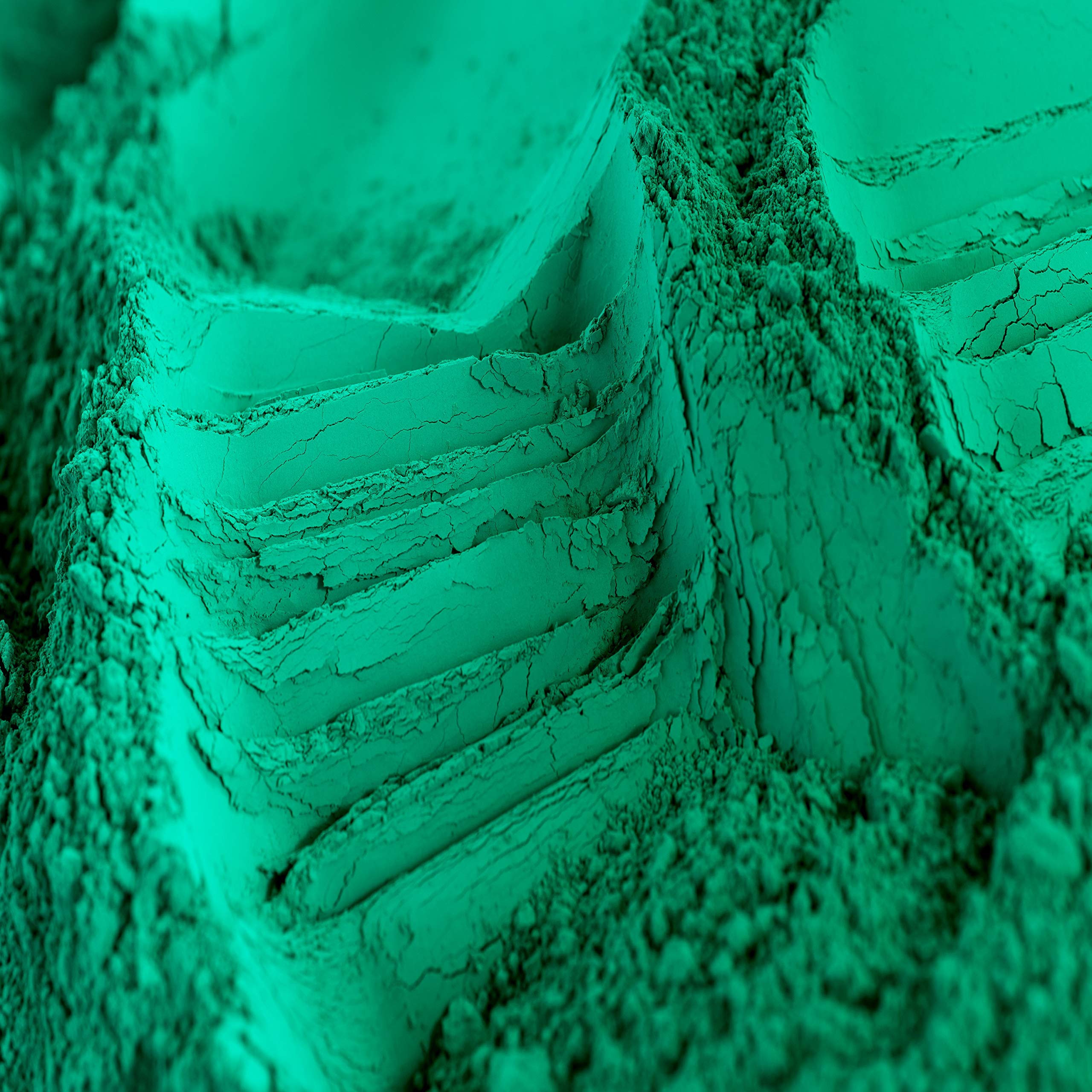 Vert Turquoise - Pigment exclusif pour béton & chaux - 500g - Poudre Colorante - Origine Europe