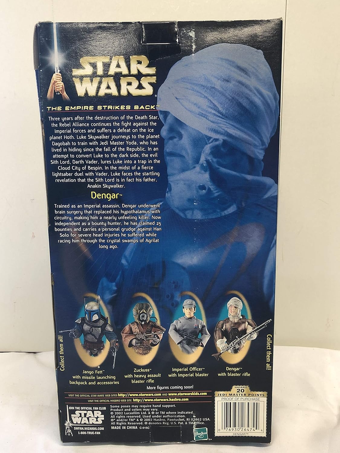 Star Wars Bounty Hunter: Dengar 12" Action Figure