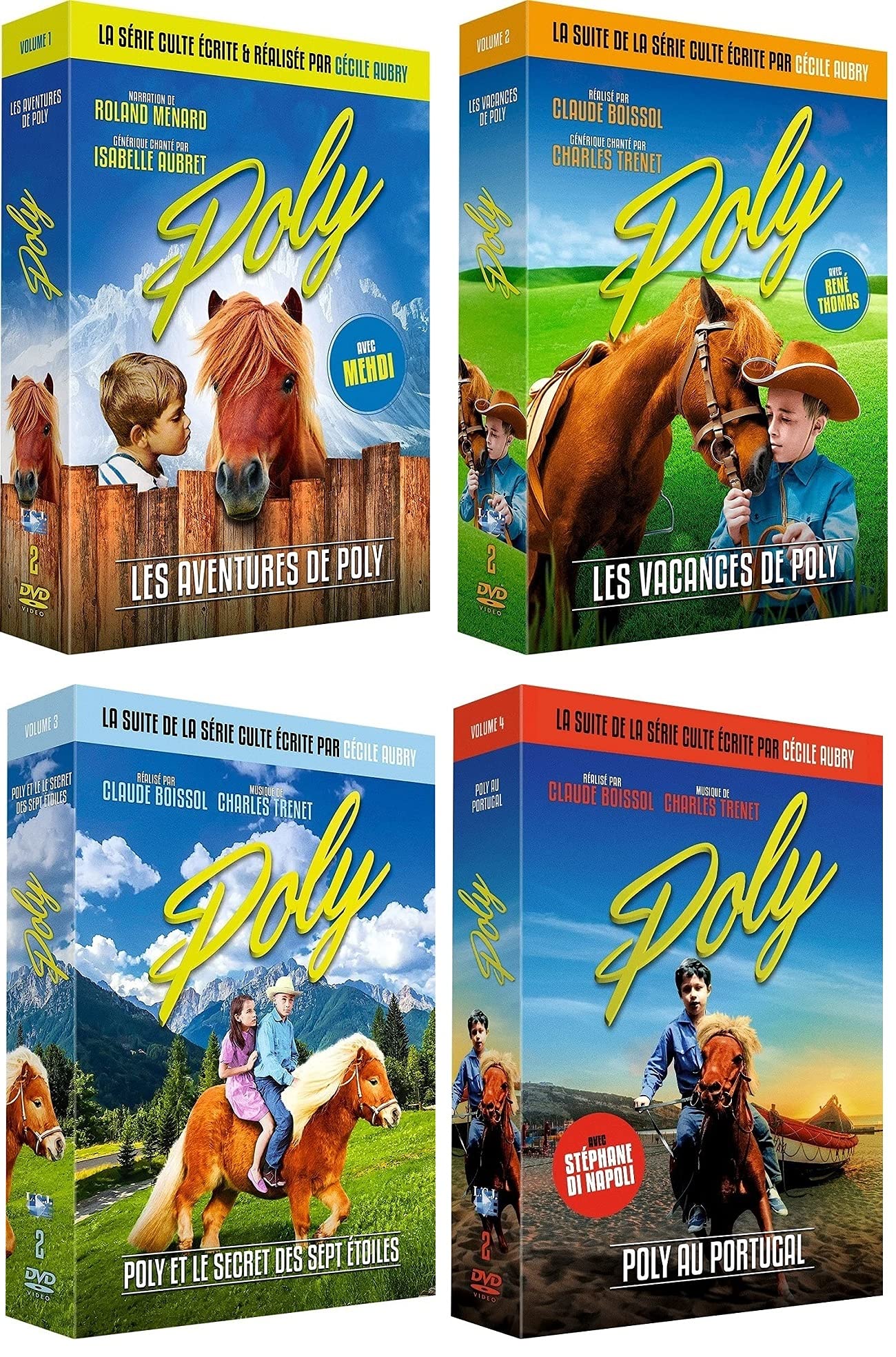 Poly : Coffrets Volumes 1 à 4 [DVD]