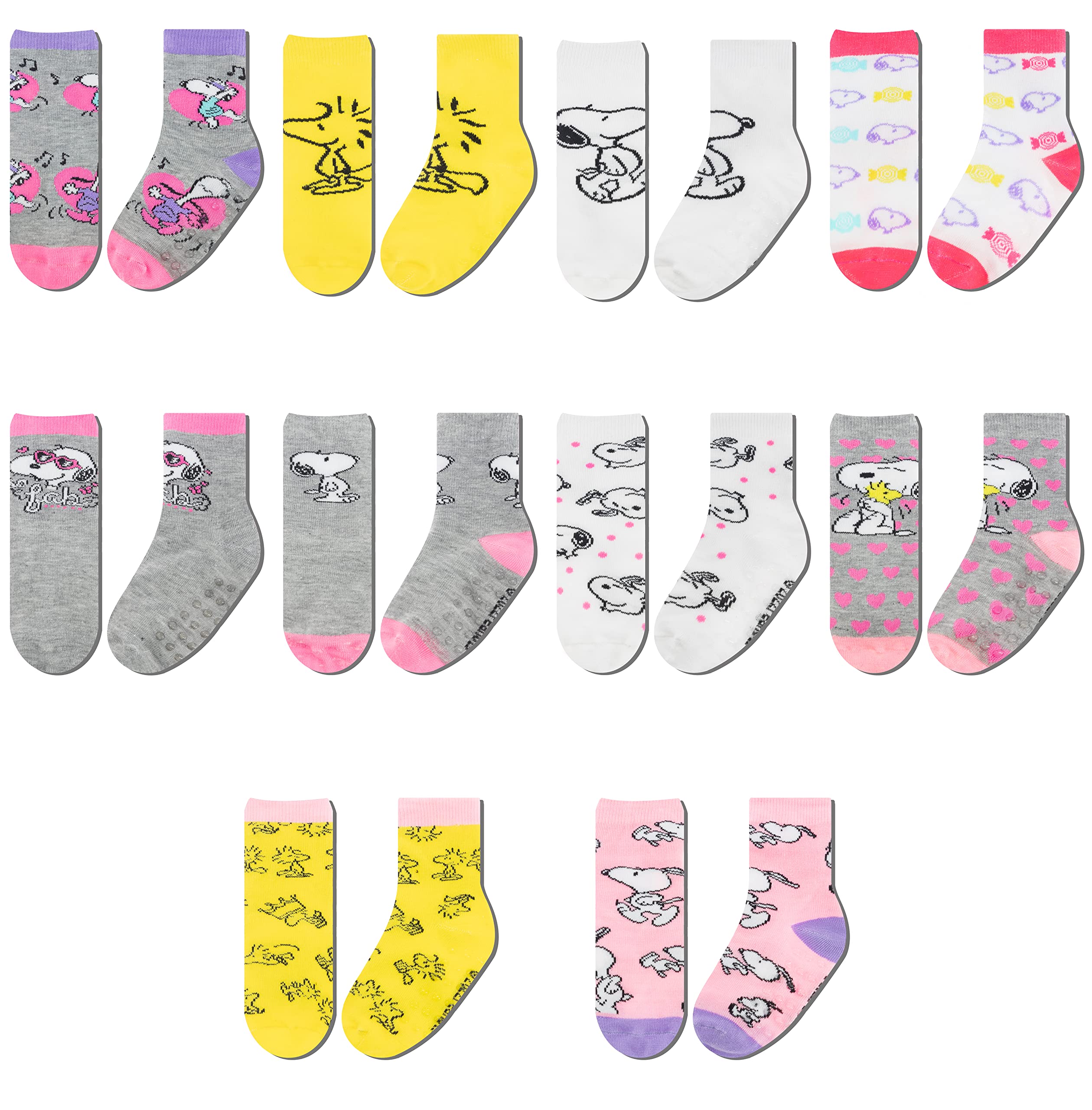 Accessory SupplySnoopy Kids Grip Socks with Grippers - Non Slip Socks for Toddlers