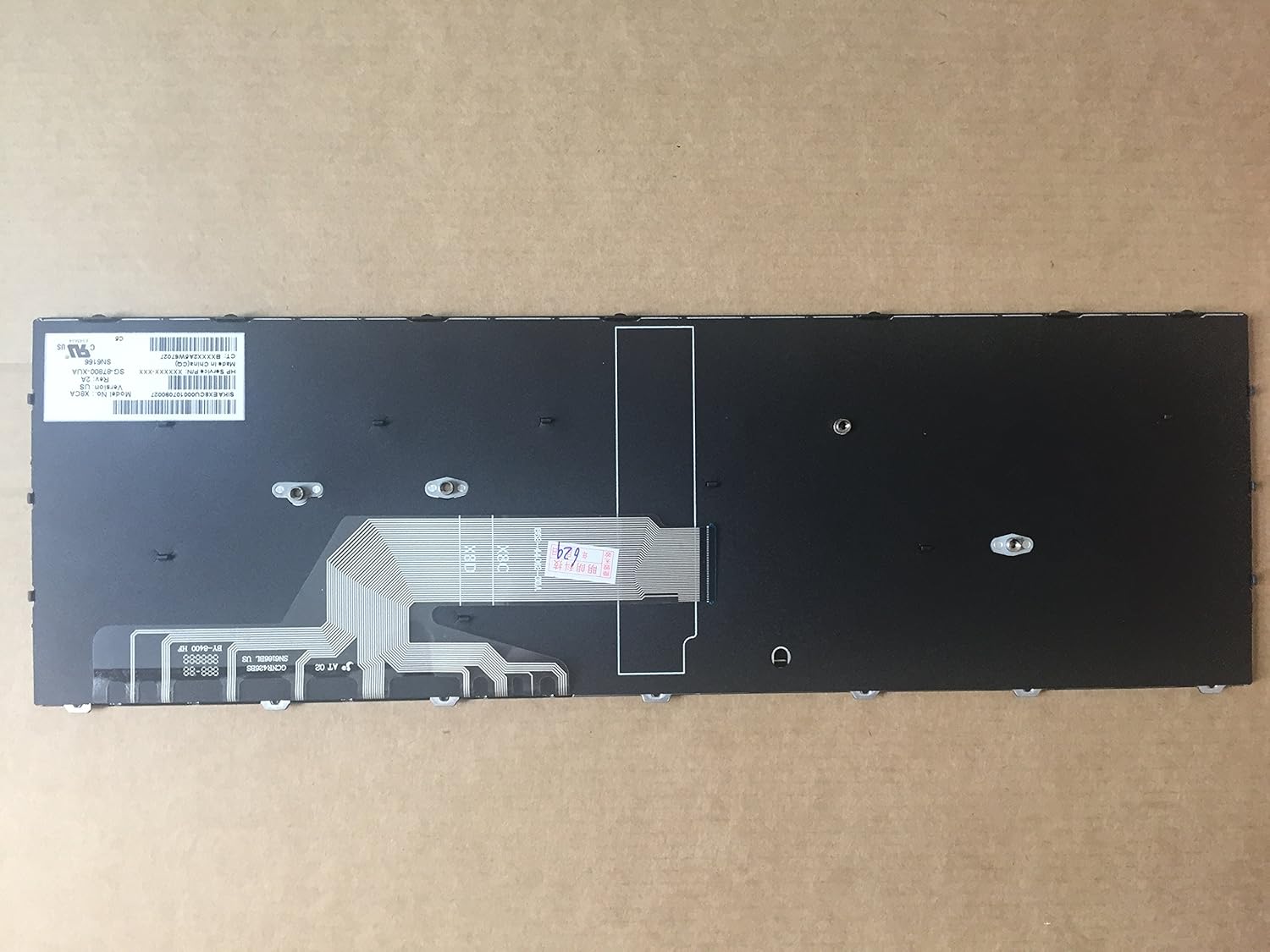 New for HP ProBook 450/455/470 G5 Keyboard - US L01027-001/L01028-001, No Backlit Frame