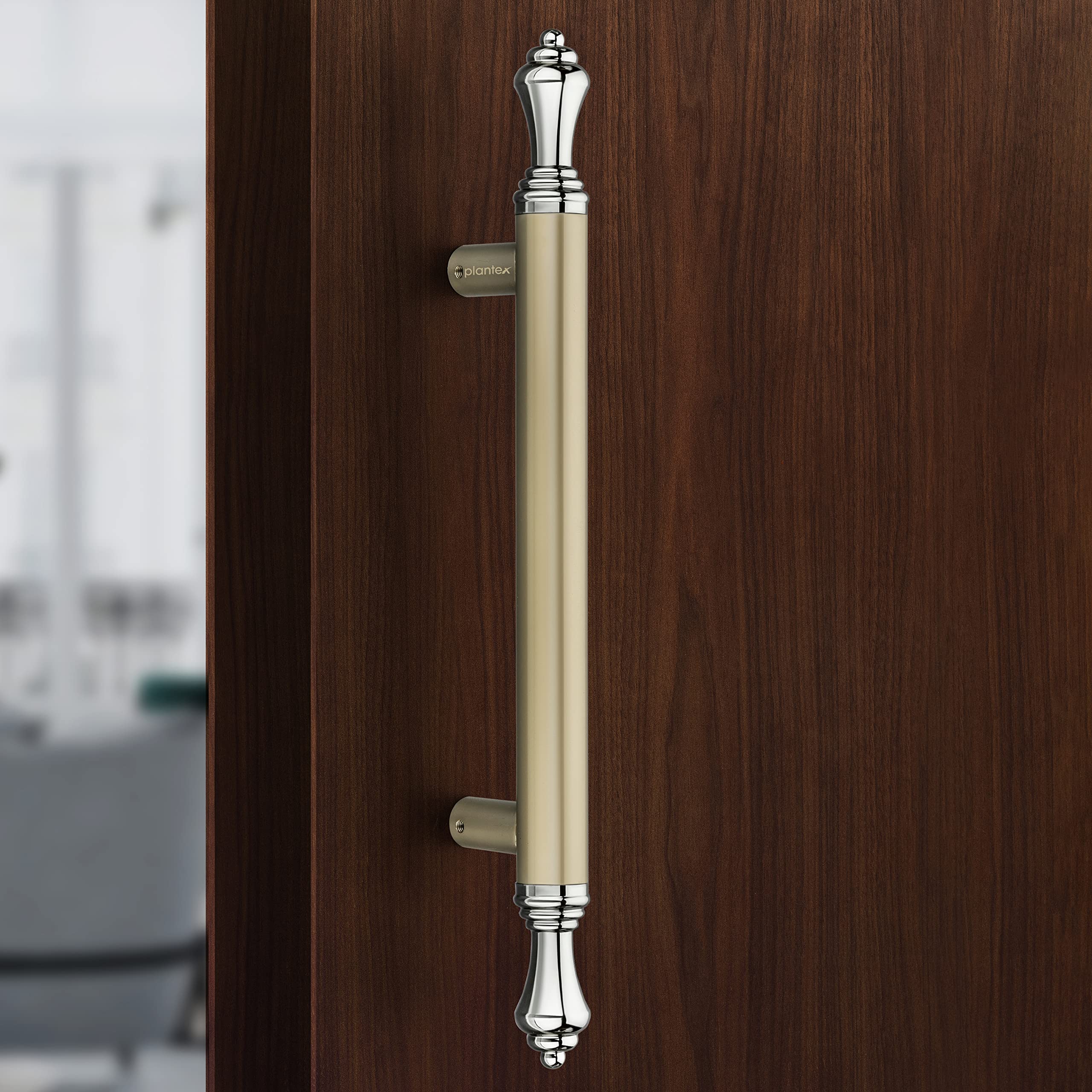 Plantex Heavy Duty Main Door Handle/14 Inch Door Handle for Main Door/Pull-Push Handle - Pack of 1 (Brass Antique) - 3 Years Warranty — Amazon image 10