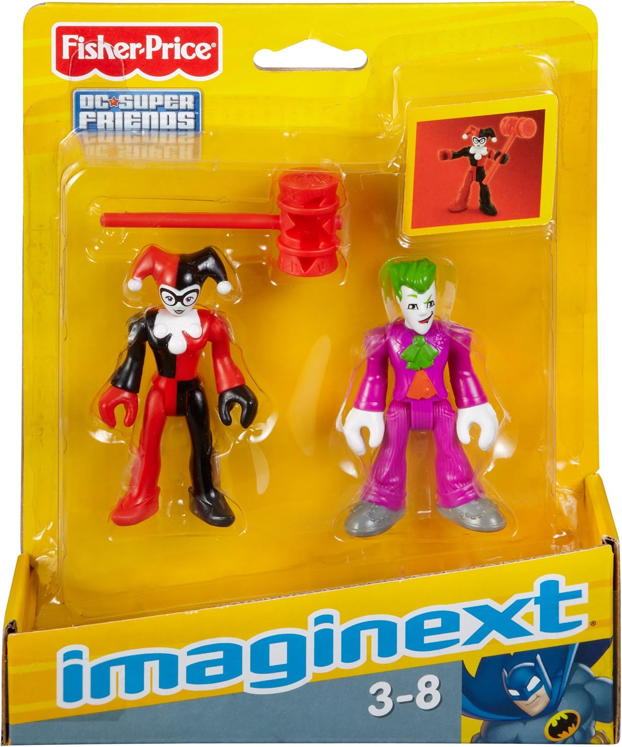 Fisher-Price Imaginext DC Super Friends, Joker & Harley Quinn