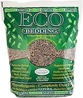 Vista 14 de ECO BEDDING Ropa de cama de papel 99% libre de polvo para mascotas pequeñas y pájaros, azul, 1.5 libras (se expande a 30 L)