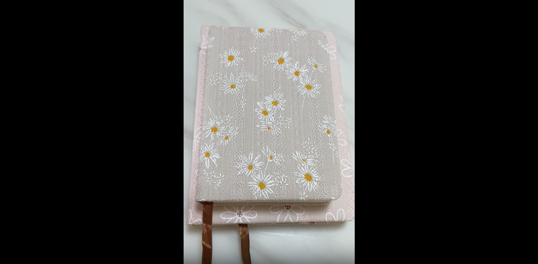 Amazon.com : ipoul Fabric Pocket Notebook, Flower Cloth Hardcover