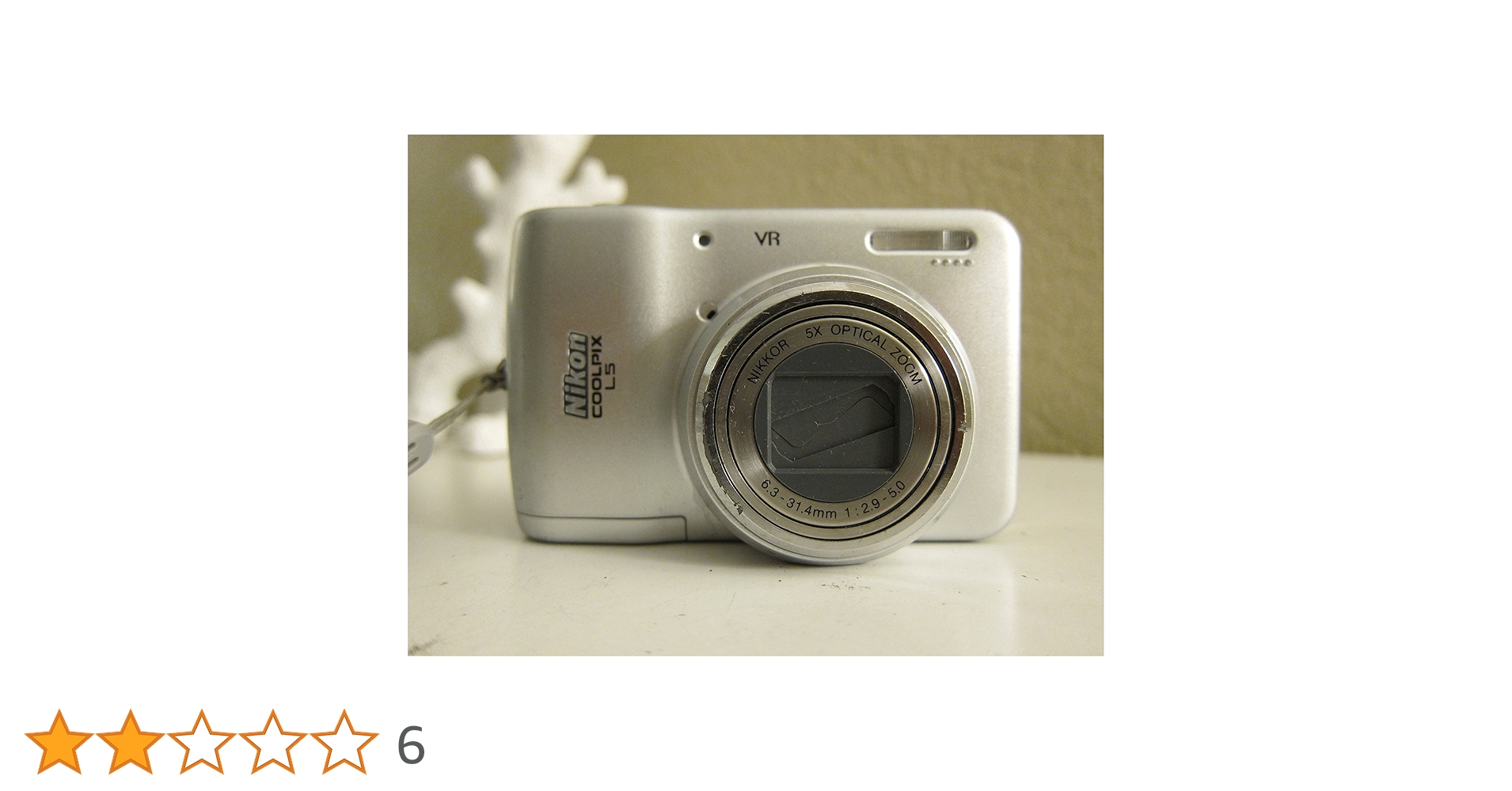 カメラNIKON COOLPIX L5 Nikon Coolpix L5: Digital Photography Review